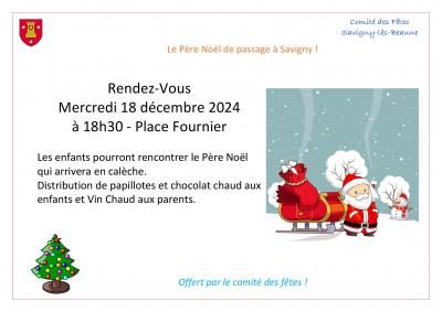 affiche pere noël